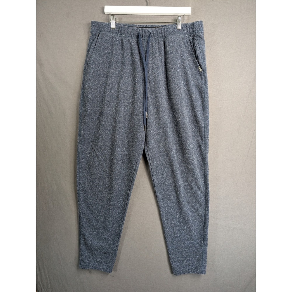 Eddie Bauer Lounge Mens Blue Heathered Jogger Sweatpants XL